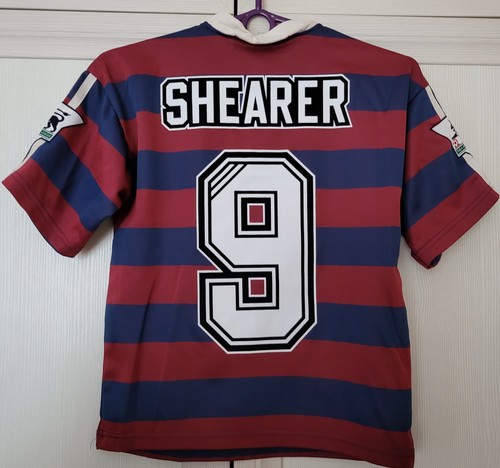 Newcastle United 1995 - 1996 Away football Adidas shirt #9 Shearer