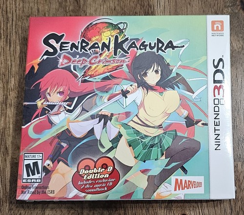 Senran Kagura 2 Deep Crimson Double D Edition Nintendo 3DS 2015