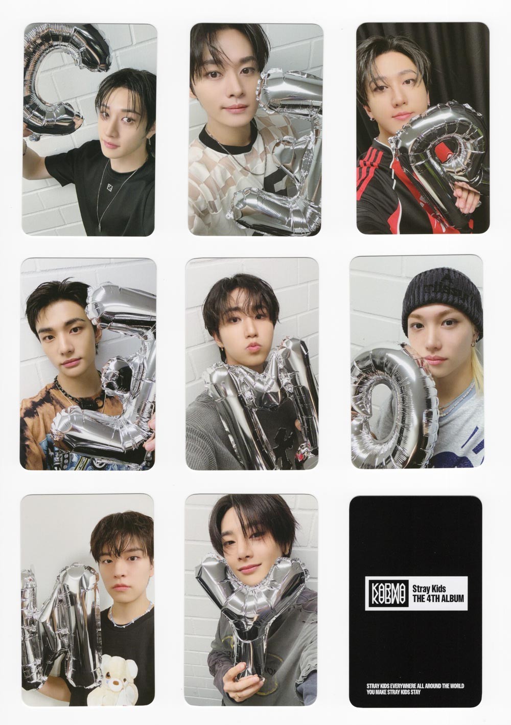 STRAY KIDS - Vol.4 KARMA [JYP FANS SHOP] PREORDER BENEFIT