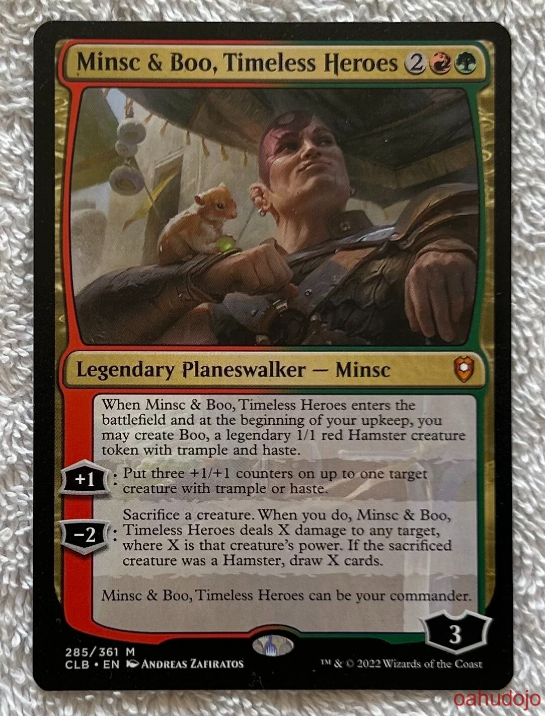 Magic The Gathering MINSC & BOO #285 Commander Legends