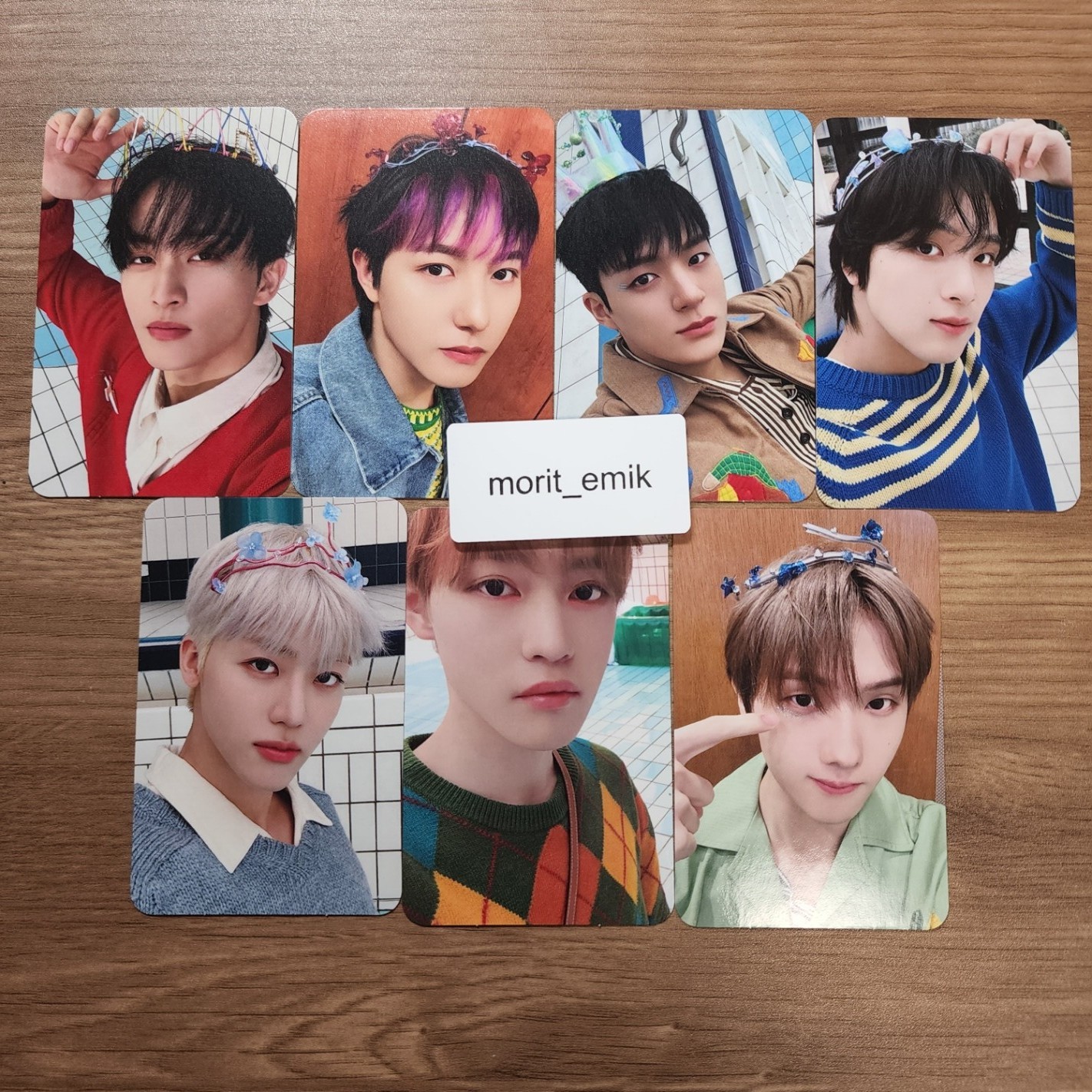 NCT DREAM JAPAN 2ND SINGLE Moonlight official Photo card 8cm CD