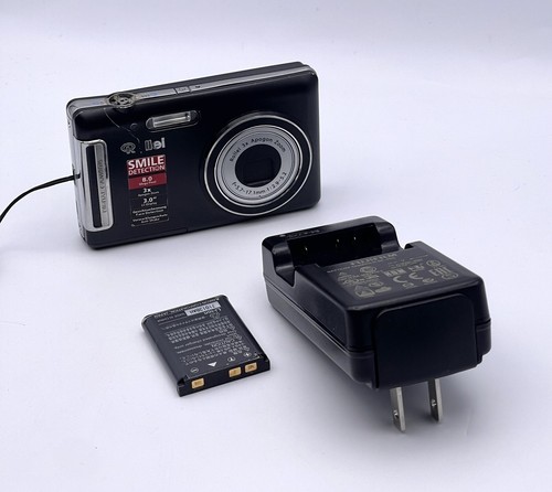 Rollei XS-8 Digital Camera 8MP 3x Optical Zoom Black Working