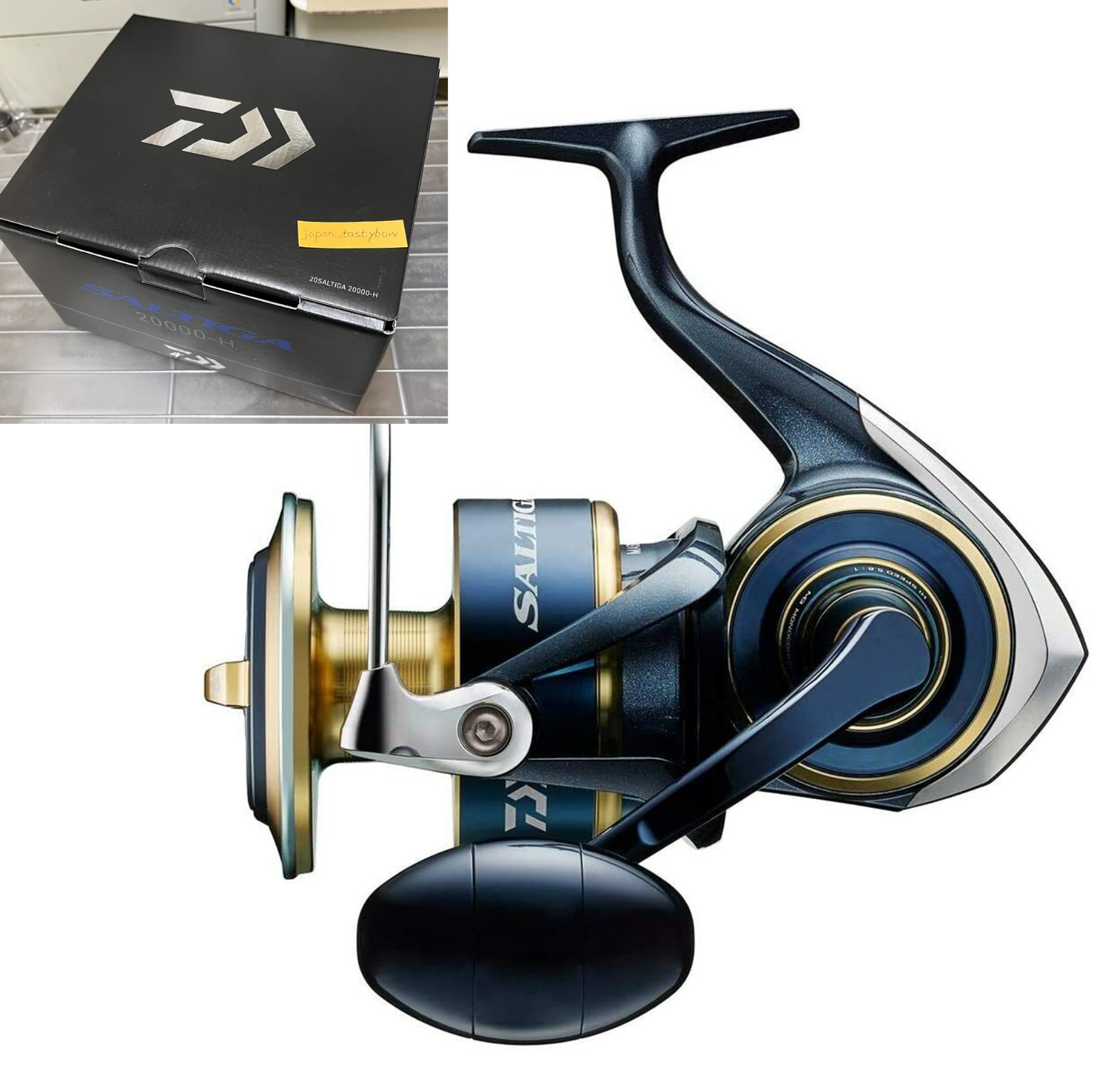 Daiwa 20 Saltiga 20000-H Spinning reel Right and Left Made in