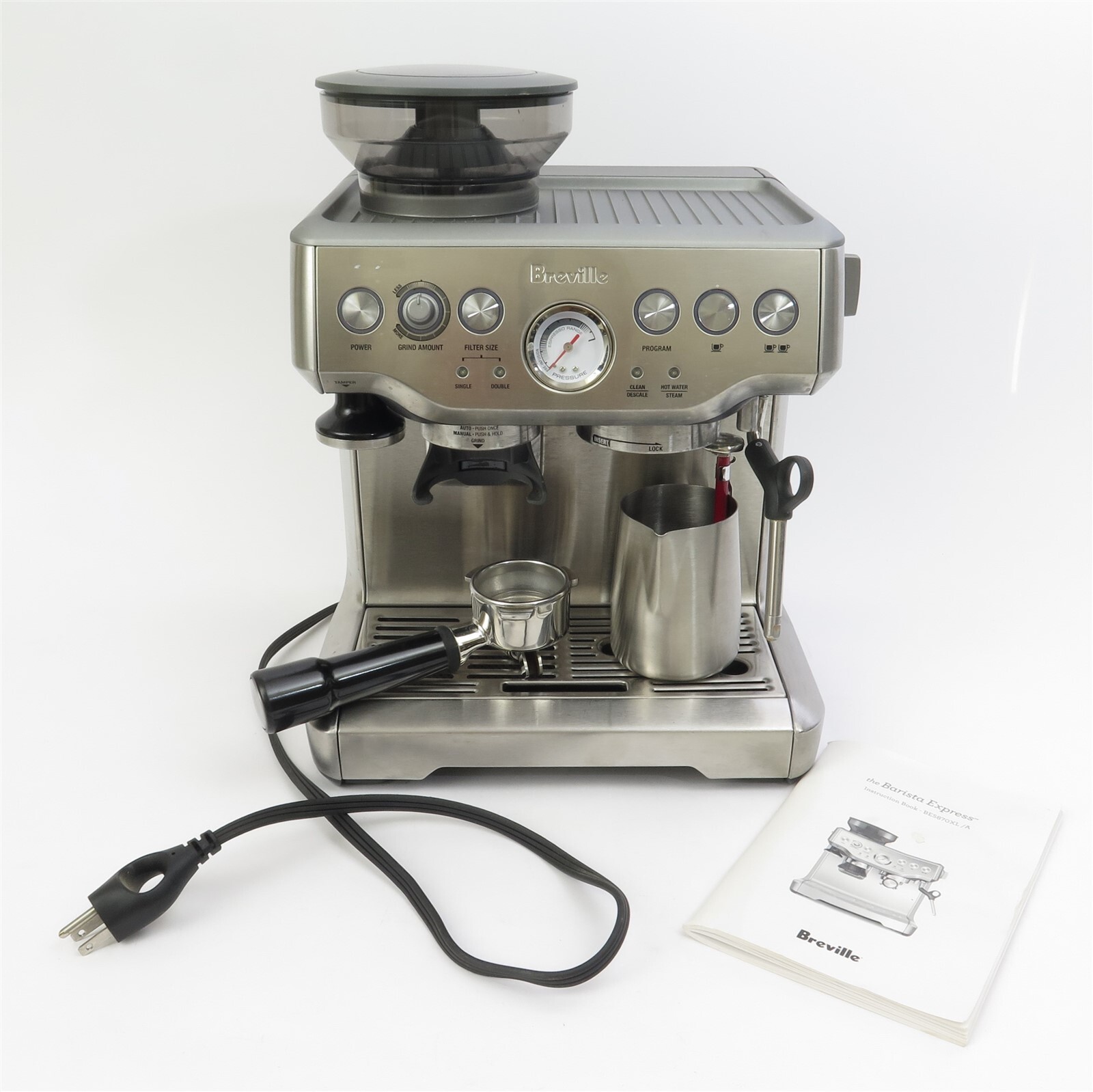 Breville the Barista Express BES870XL/A Espresso Machine Stainless