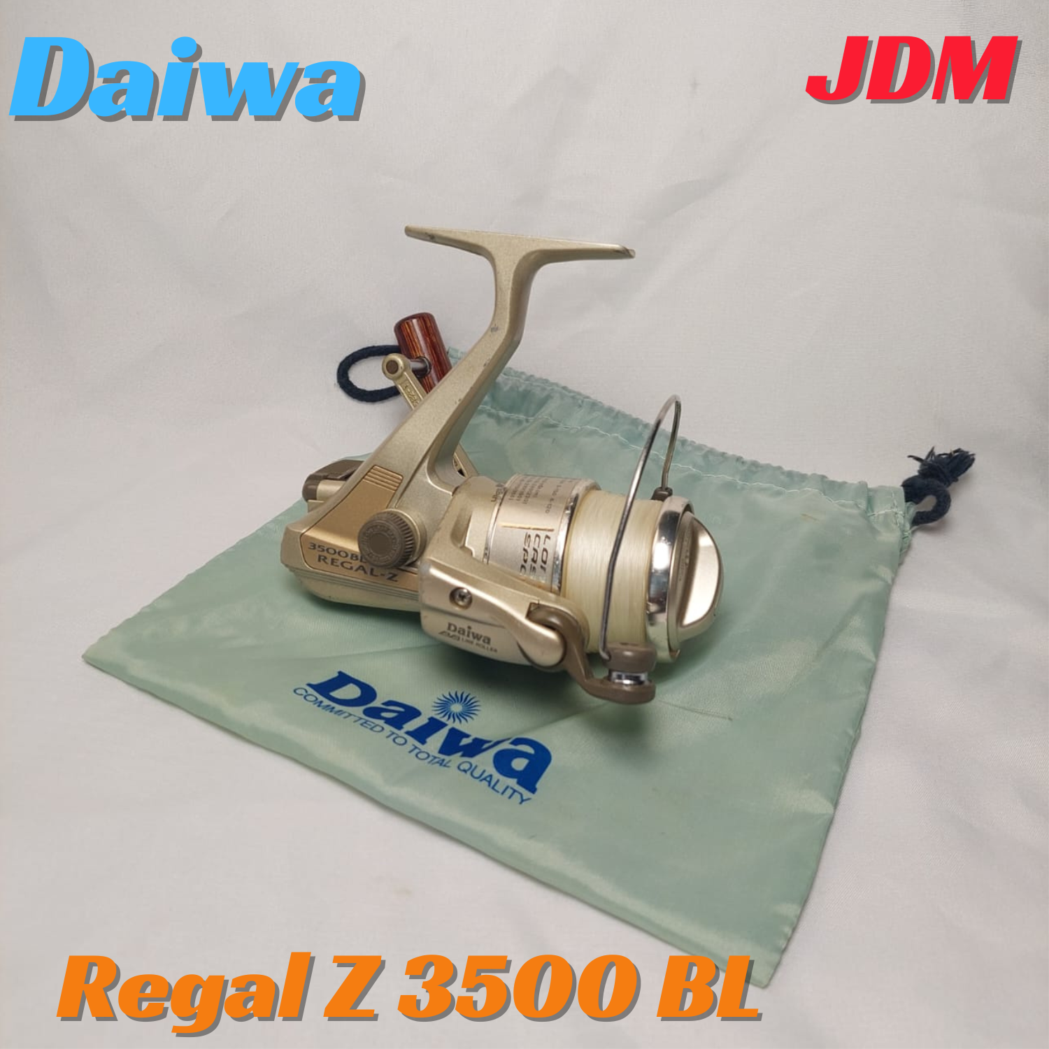 Daiwa Regal-Z 3500BL Spinning Reel JDM Long Cast Spool From Japan