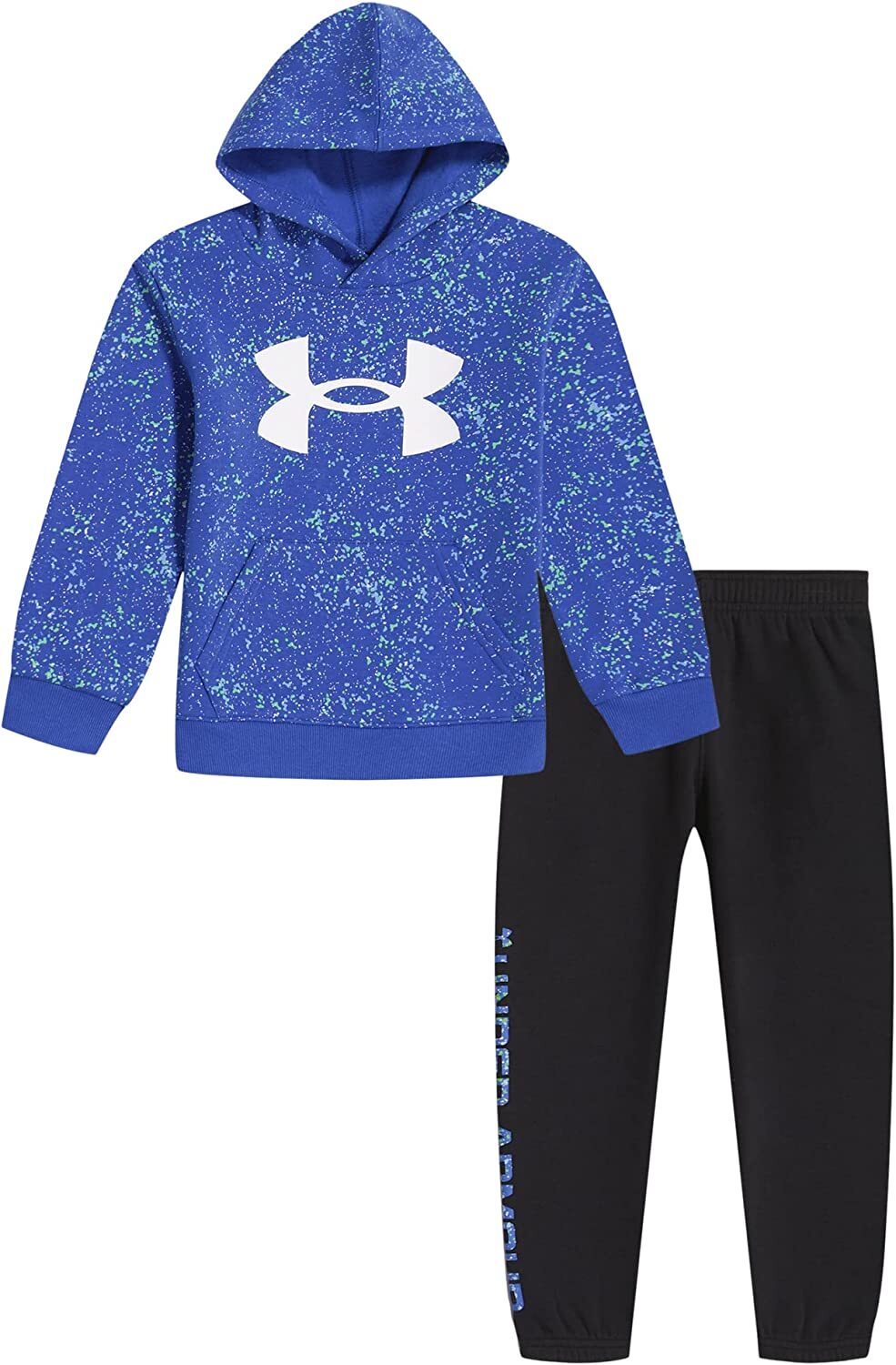 Under Armour (Kids) Boys' Versa Blue Galaxy ​Speckle Hoodie