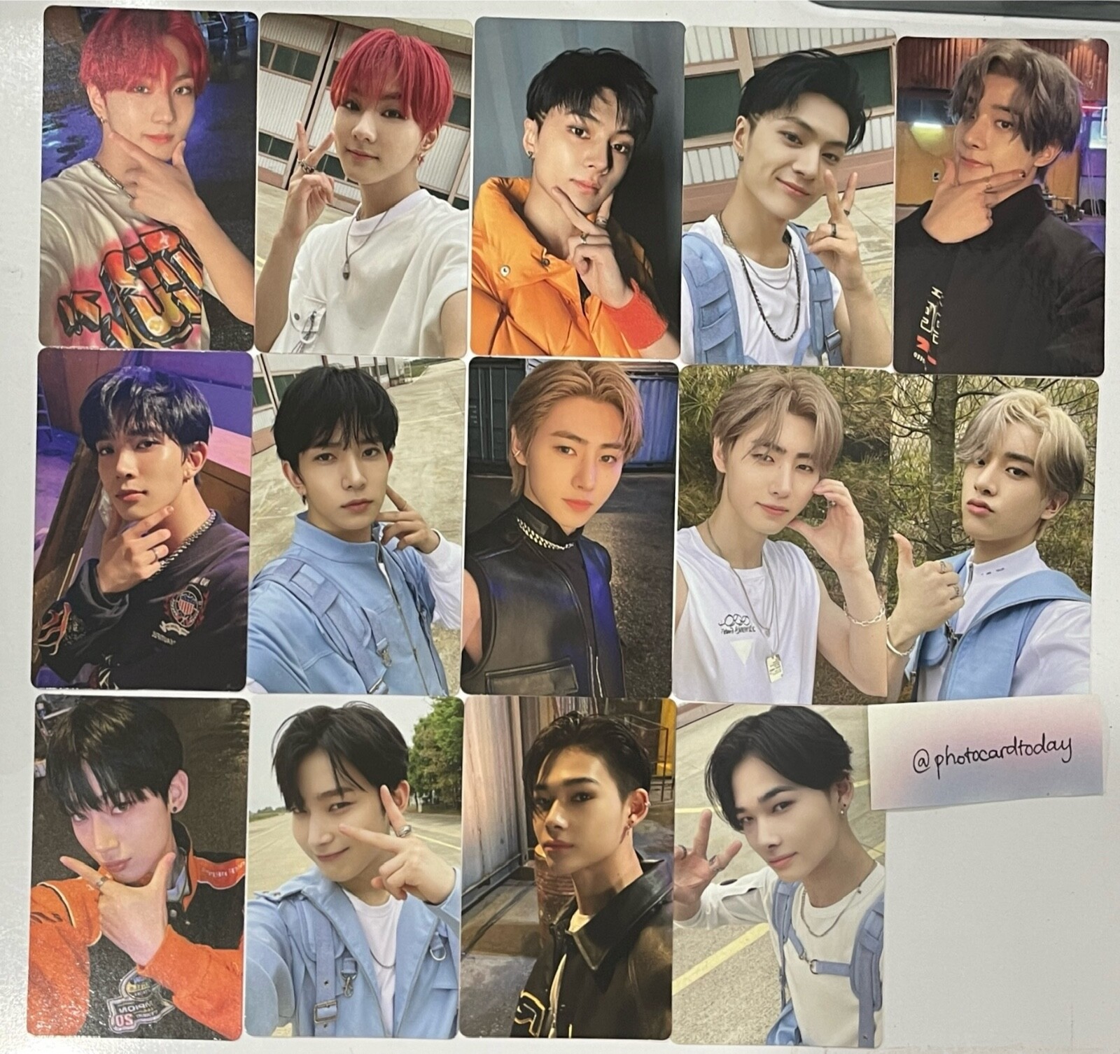 ENHYPEN ALBUM MANIFESTO WEVERSE VER PHOTOCARD - CARD OFFICIAL