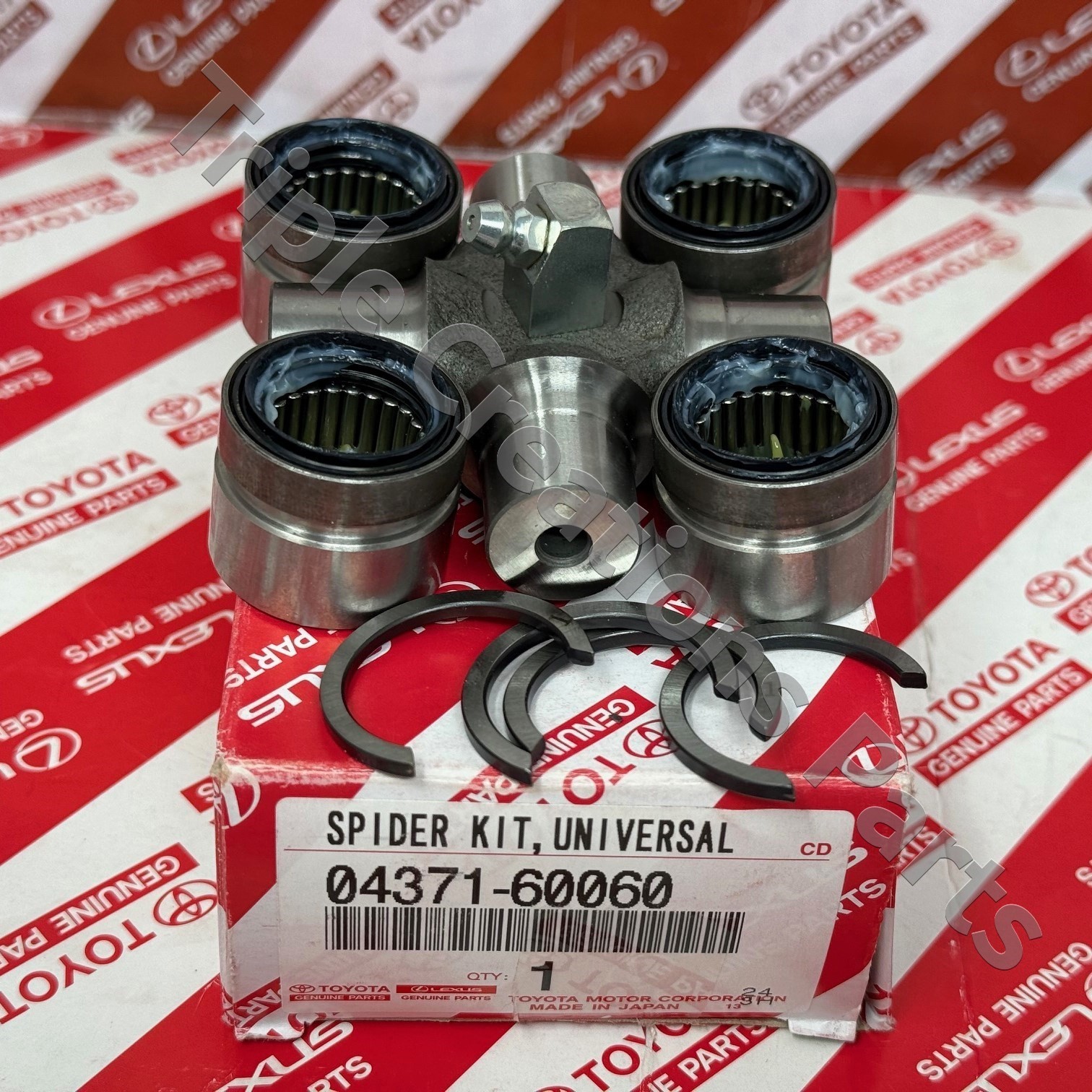 0437160060 Genuine Toyota Spider Kit Propeller Shaft Universal