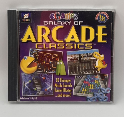 Galaxy of Arcade Classics Windows 95/98 Disc | eBay