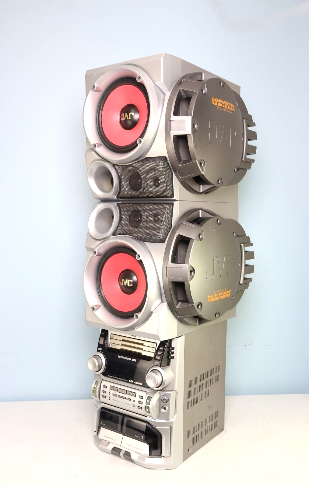 JVC MX-J900 Compact Stereo System, Rolling Panel, 400 Watts | eBay