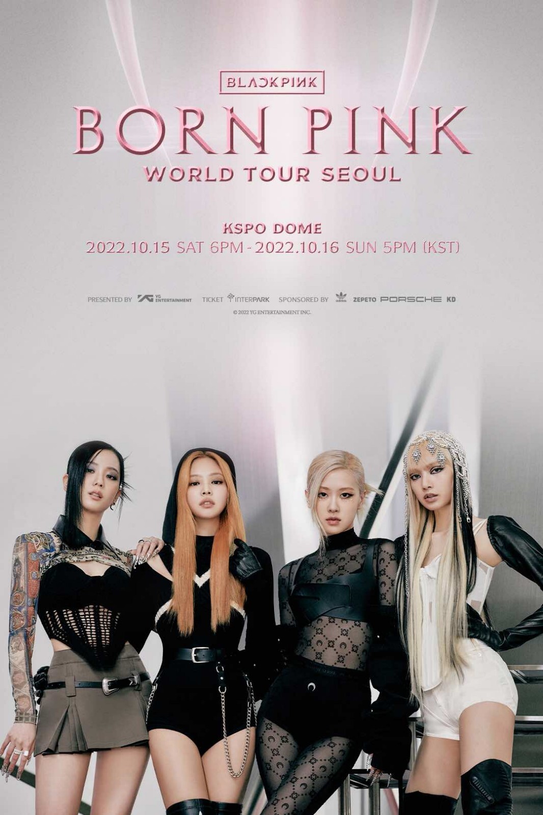 BLACKPINK BORN PINK WORLD TOUR SEOUL OFFICIAL MD GOODS IMAGE