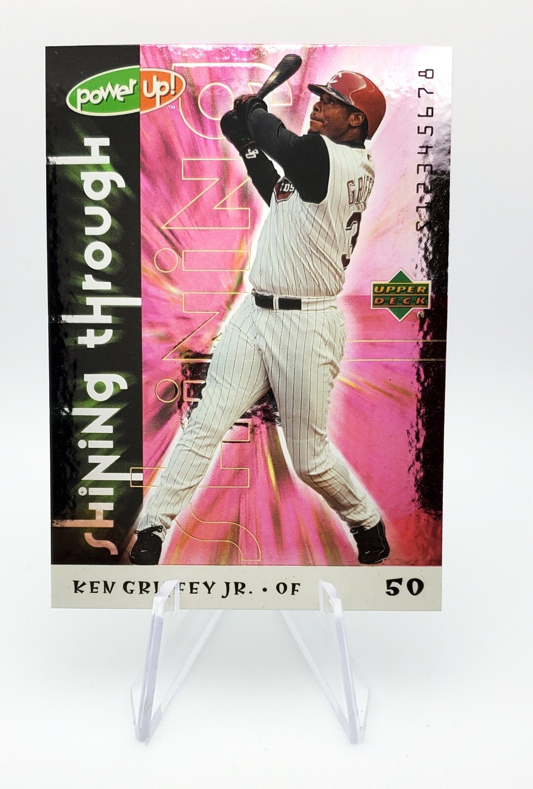 2004 Upper Deck Power Up Shining Through #ST60 Ken Griffey Jr. | eBay