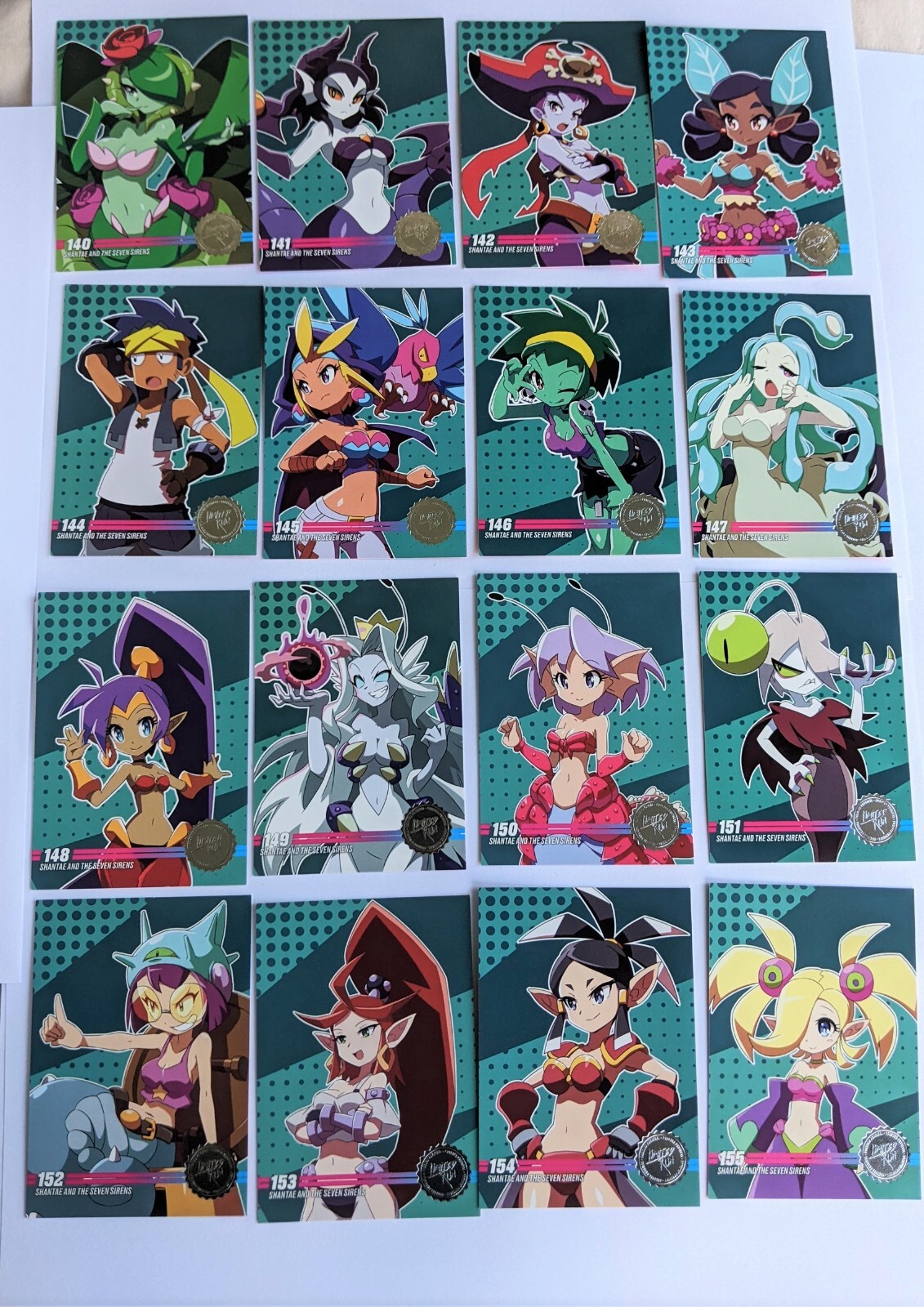 Shantae & the Seven Siren Limited Run Games SILVER Trading Card