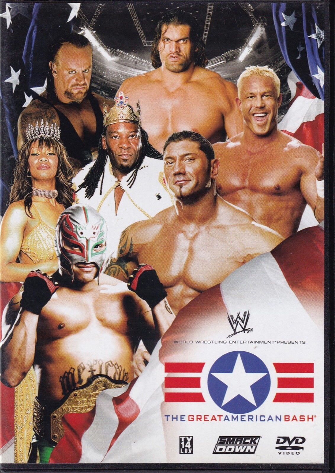 WWE Great American Bash 2006 DVD Wrestling Rey Mysterio Undertaker