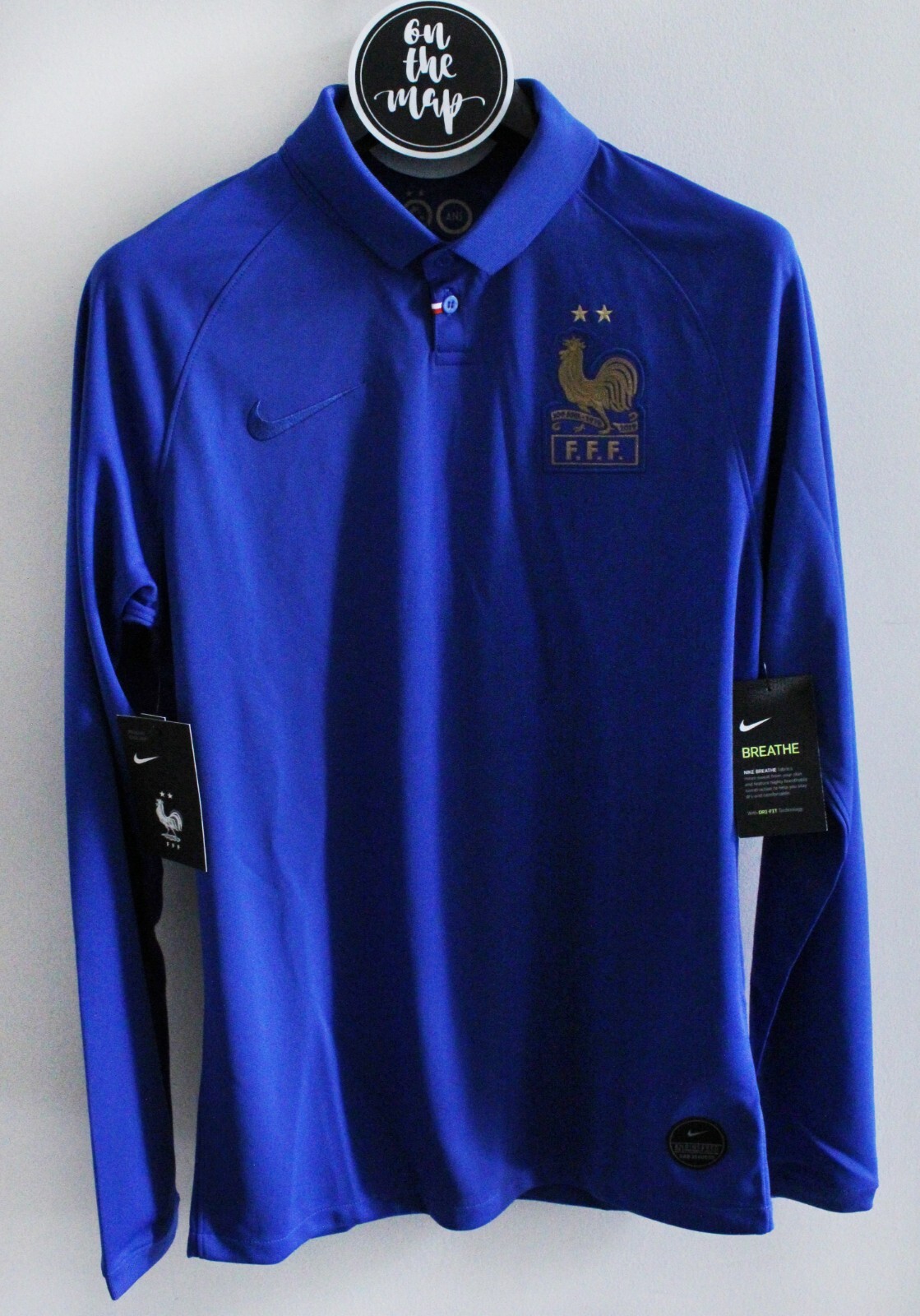 Nike France FFF Centennial Stadium 100th Anniversary Shirt BV1797