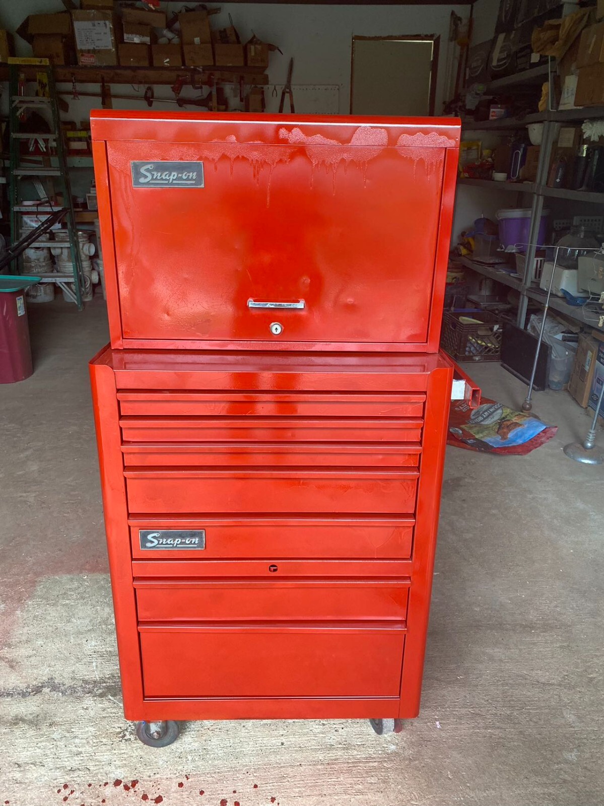 Snap-on KRA380 26 7 Drawer Roll Cab Tool Cabinet and Top Chest | eBay