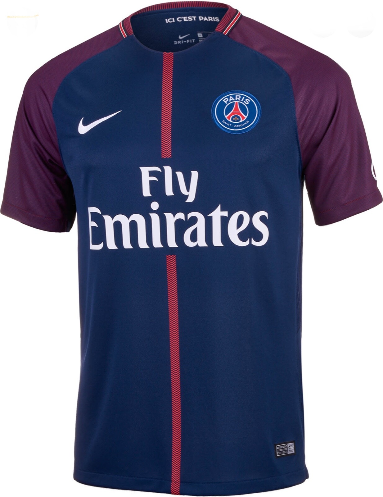 NIKE PARIS SAINT GERMAN PAG FLY EMIRATES SOCCER JERSEY 847269-430