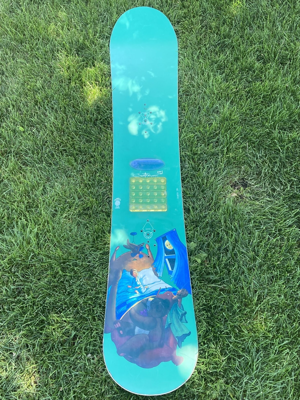 Nemo Moon Airplane | Vintage Rare Original 1997 Burton Custom 51