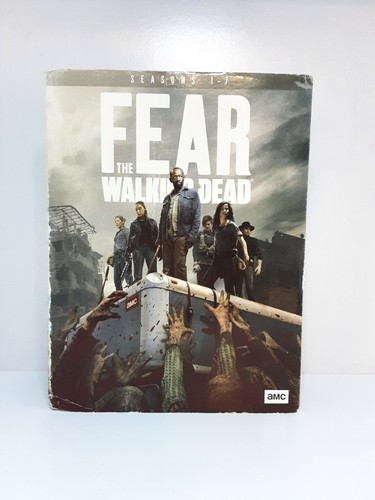 Fear The Walking Dead Seasons 1-7 DVD-SEALED Complete Set-Bonus