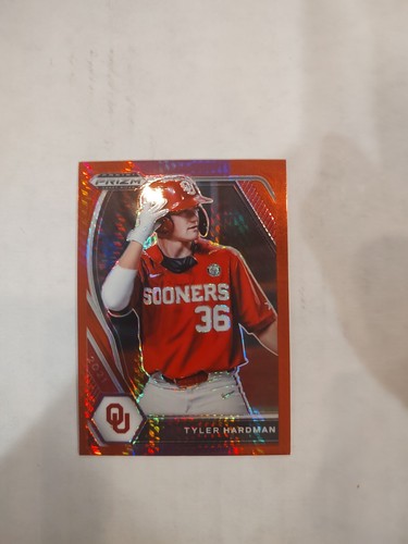 2021 Panini Prizm Draft Picks Hyper Red & Purple Prizm Tyler