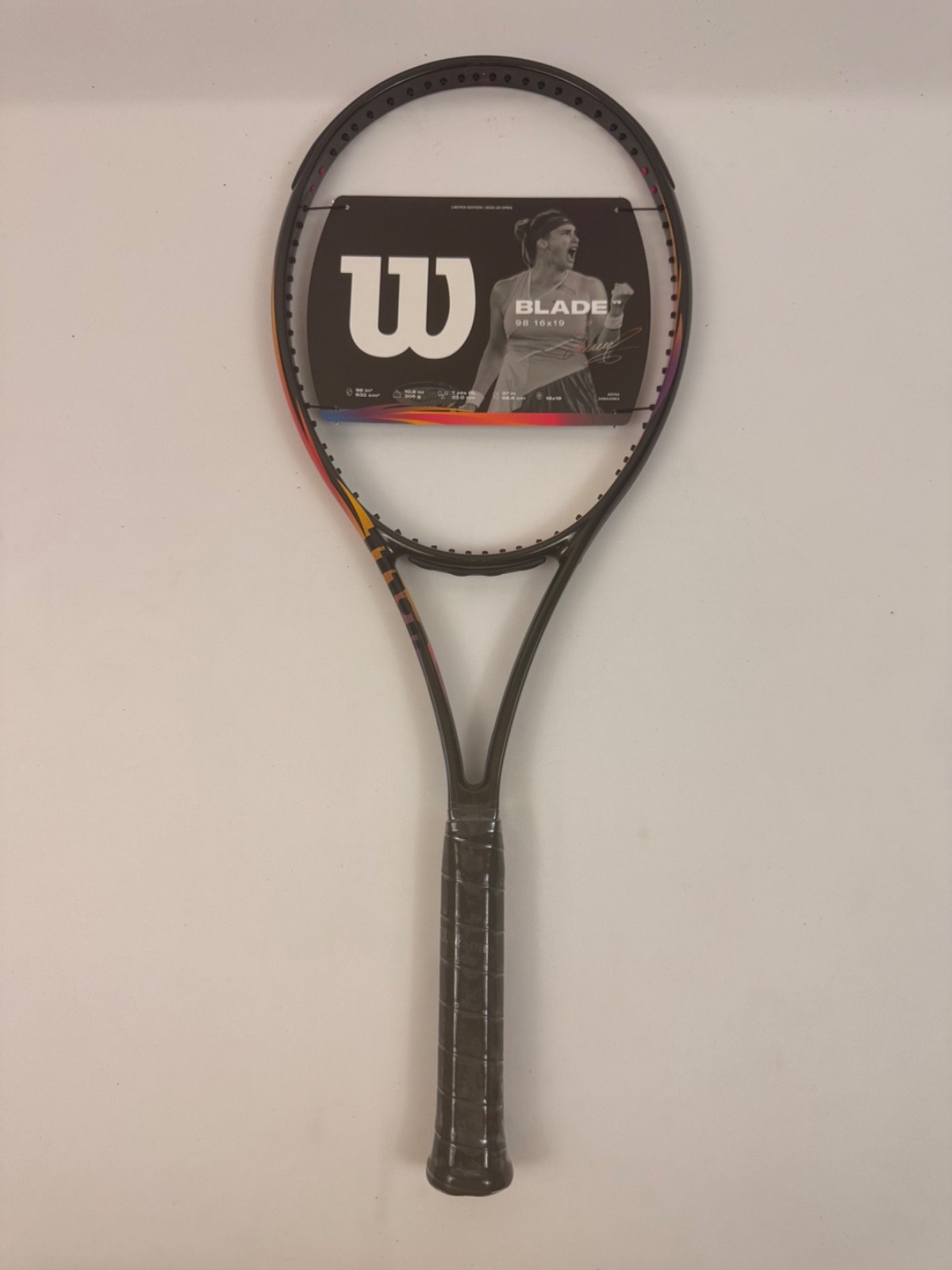 NEW Wilson Blade V9 16x19 Fighter Aryna Sabalenka Limited Edition