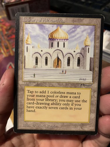 Library of Alexandria - Magic the Gathering | eBay