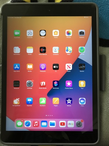 iPad 8th generation 128gb wifi cellular. Comes with Case And