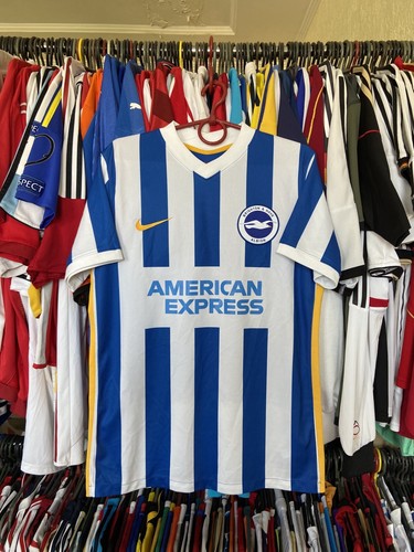 BRIGHTON HOVE ALBION 2021 2022 HOME SHIRT JERSEY NIKE BR0790-463