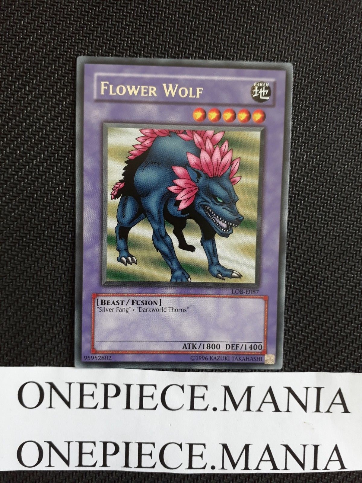 Yu-Gi-Oh! Flower Wolf LOB-E087 | eBay