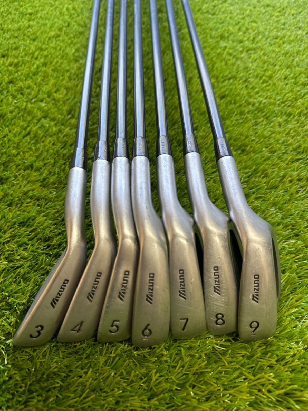 Mizuno ZEPHYR EG-195 7pcs 3-9 Iron Set TF-2740 Flex 7 | eBay
