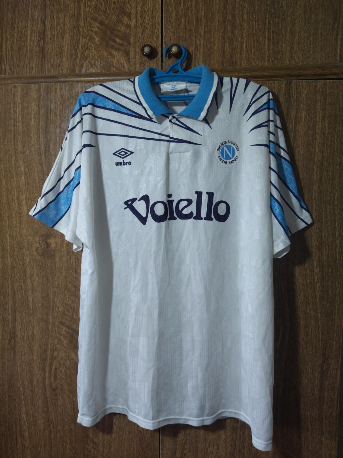 SSC Napoli FC Umbro Football Shirt Away 1991/1992/1993/1994 Jersey