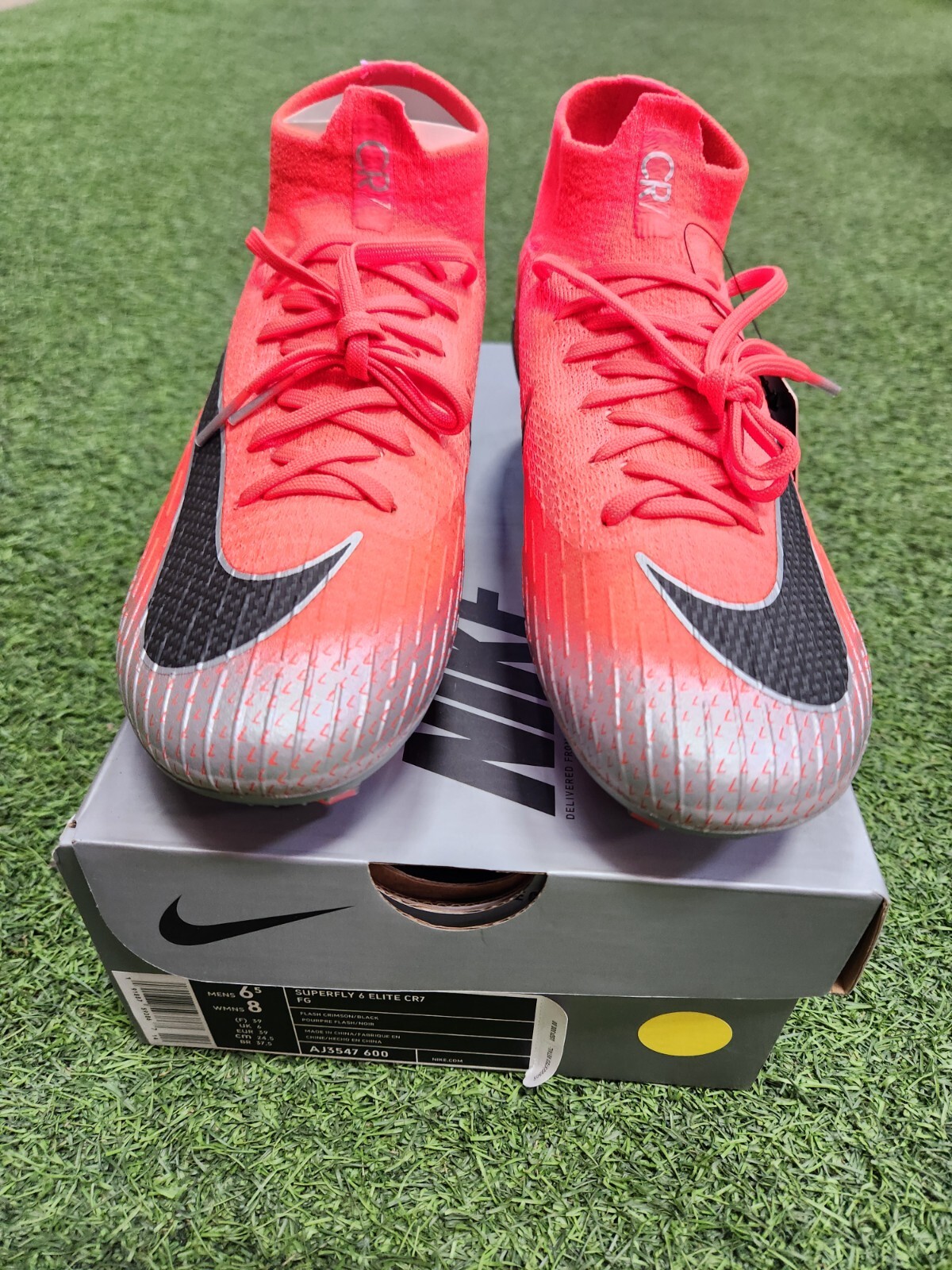 Nike Superfly 6 Elite CR7 Fg Men's Soccer Shoes Flash Crimson