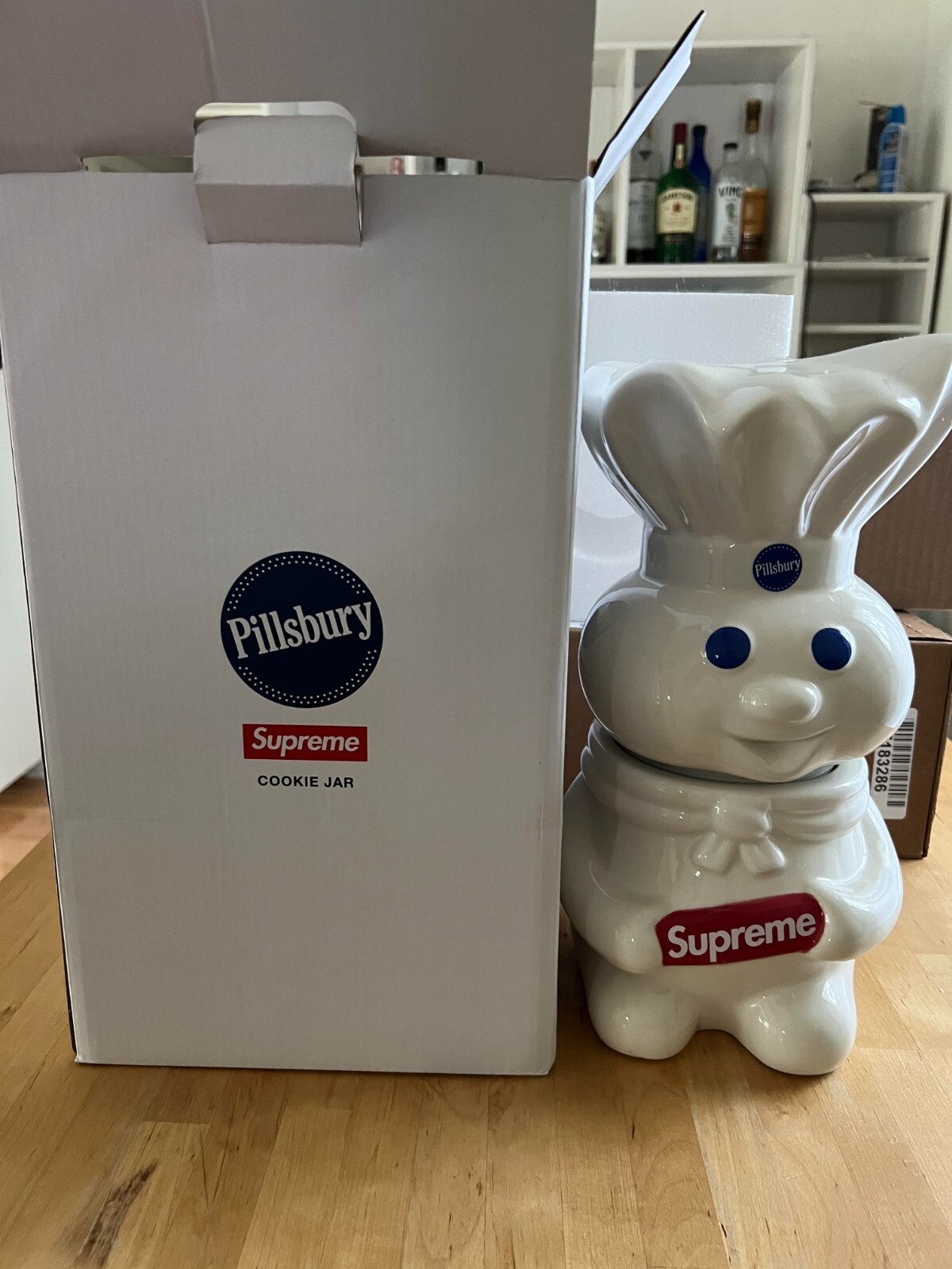 Supreme Pillsbury Doughboy Cookie Jar DS AUTHENTIC RARE DOUGH BOY