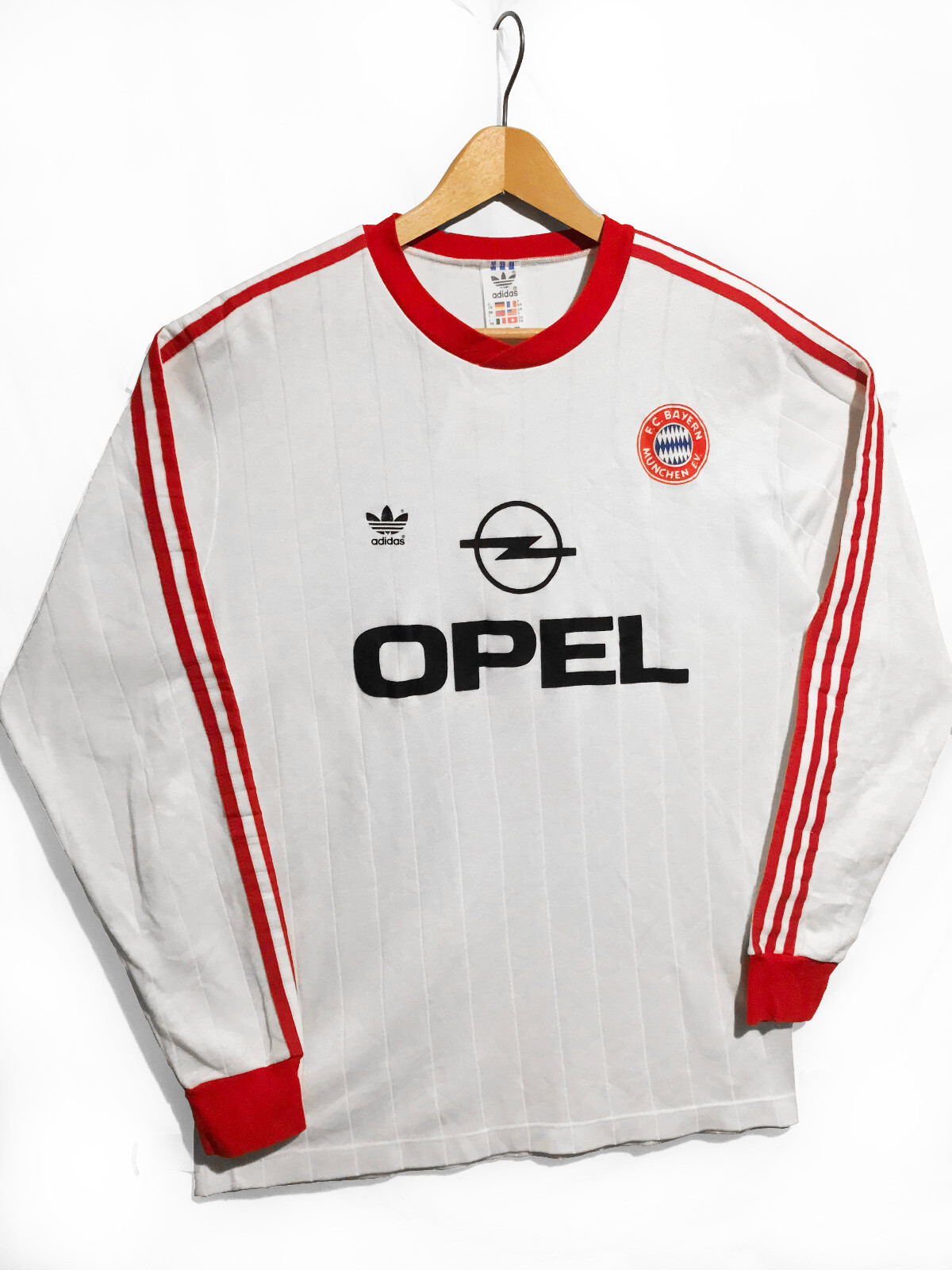 BAYERN MUNICH 1989 1990 Away Football shirt Soccer Jersey Aumann