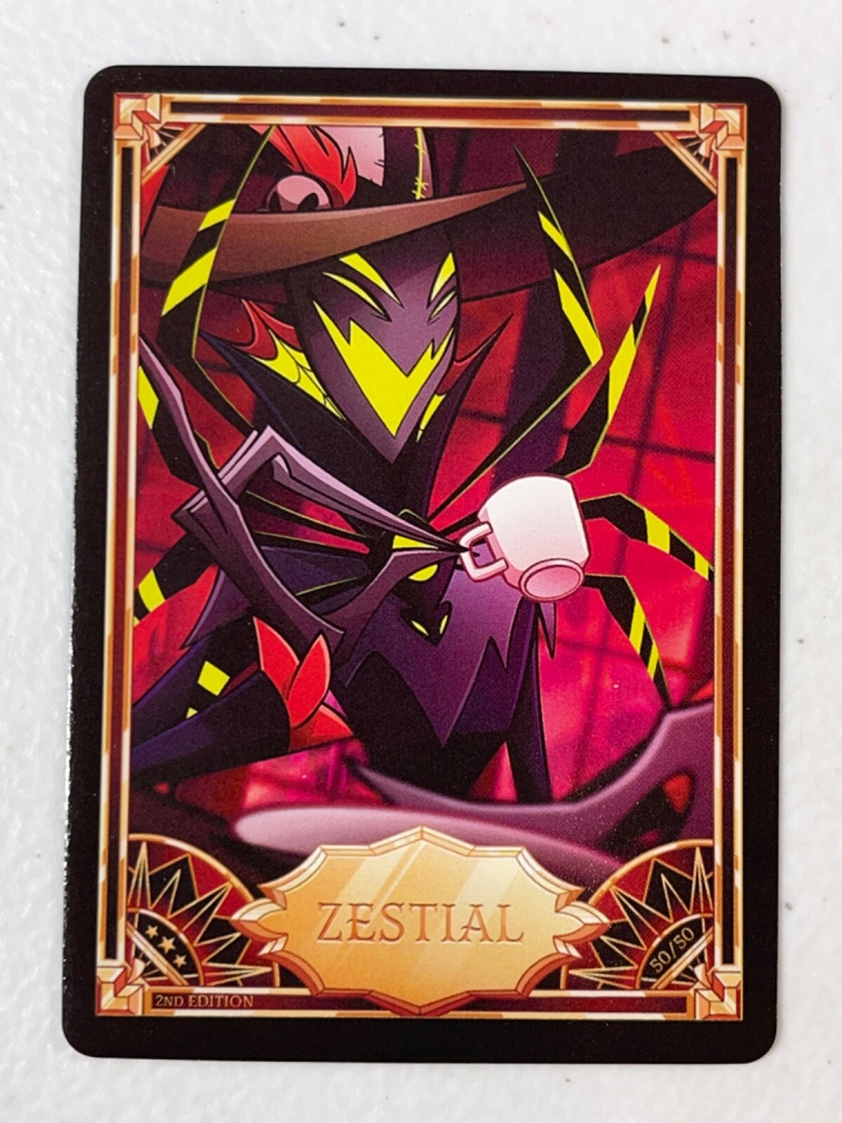 Hazbin Hotel Trading Card ZESTIAL 50/50 Second 2nd Edition | eBay