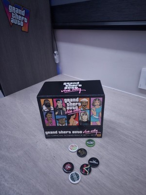 Grand Theft Auto:Vice City Official Sound Track Box Set GTA:VC CD