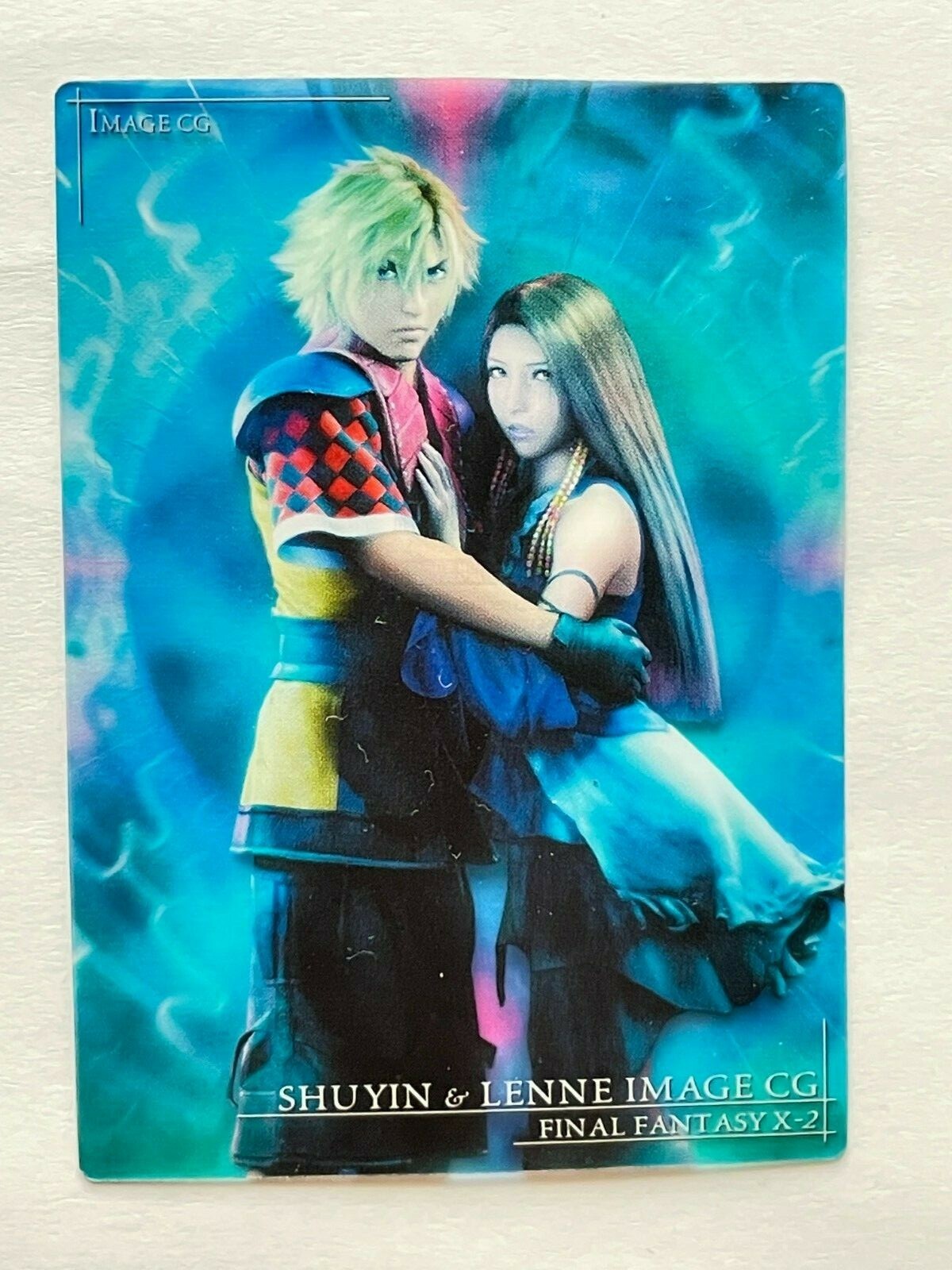 Shuyin & Lenne FINAL FANTASY X-2 Art Museum Trading Card Premium