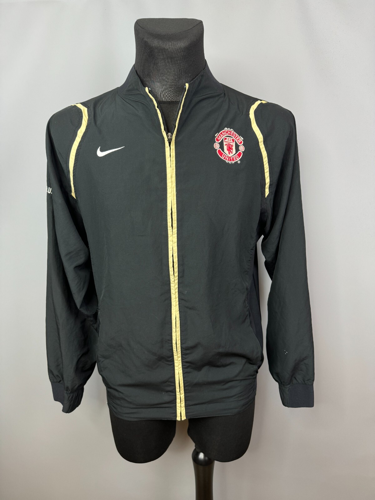 MANCHESTER UNITED 2006 2007 JACKET TOP TRACK FOOTBALL SOCCER MENS