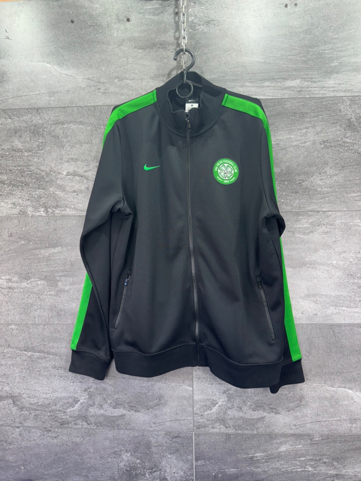 2013 2014 CELTIC N98 AUTHENTIC FOOTBALL SOCCER TRACK JACKET NIKE