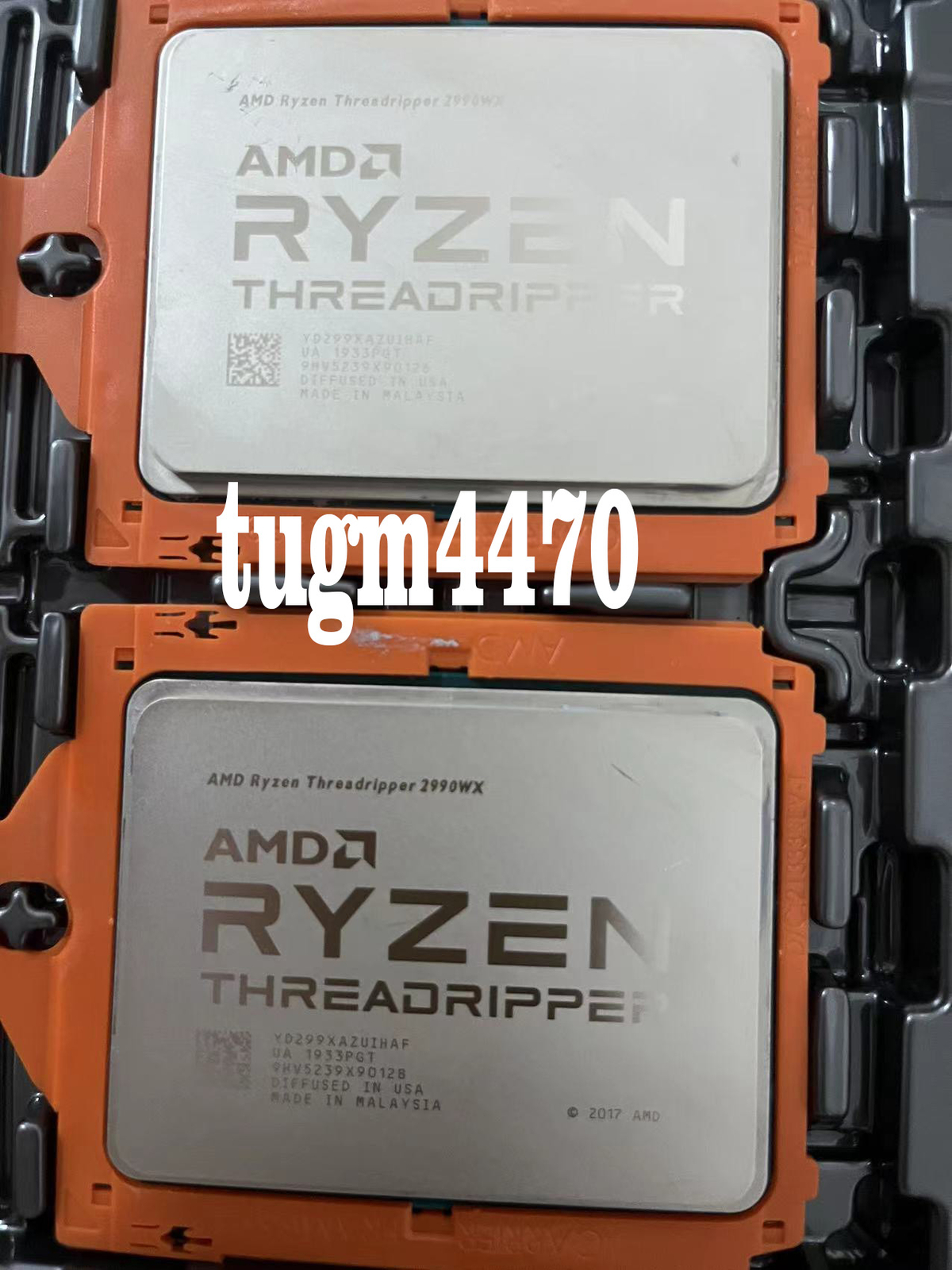 AMD Ryzen Threadripper 2990wx 32 cores, 64 threads CPU frequency