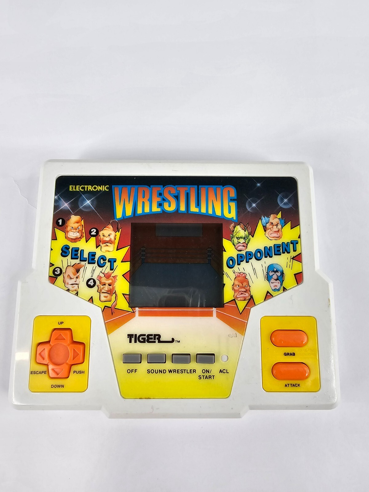 Vintage Electronic Wrestling Tiger (Handheld Game) - WORKING, No