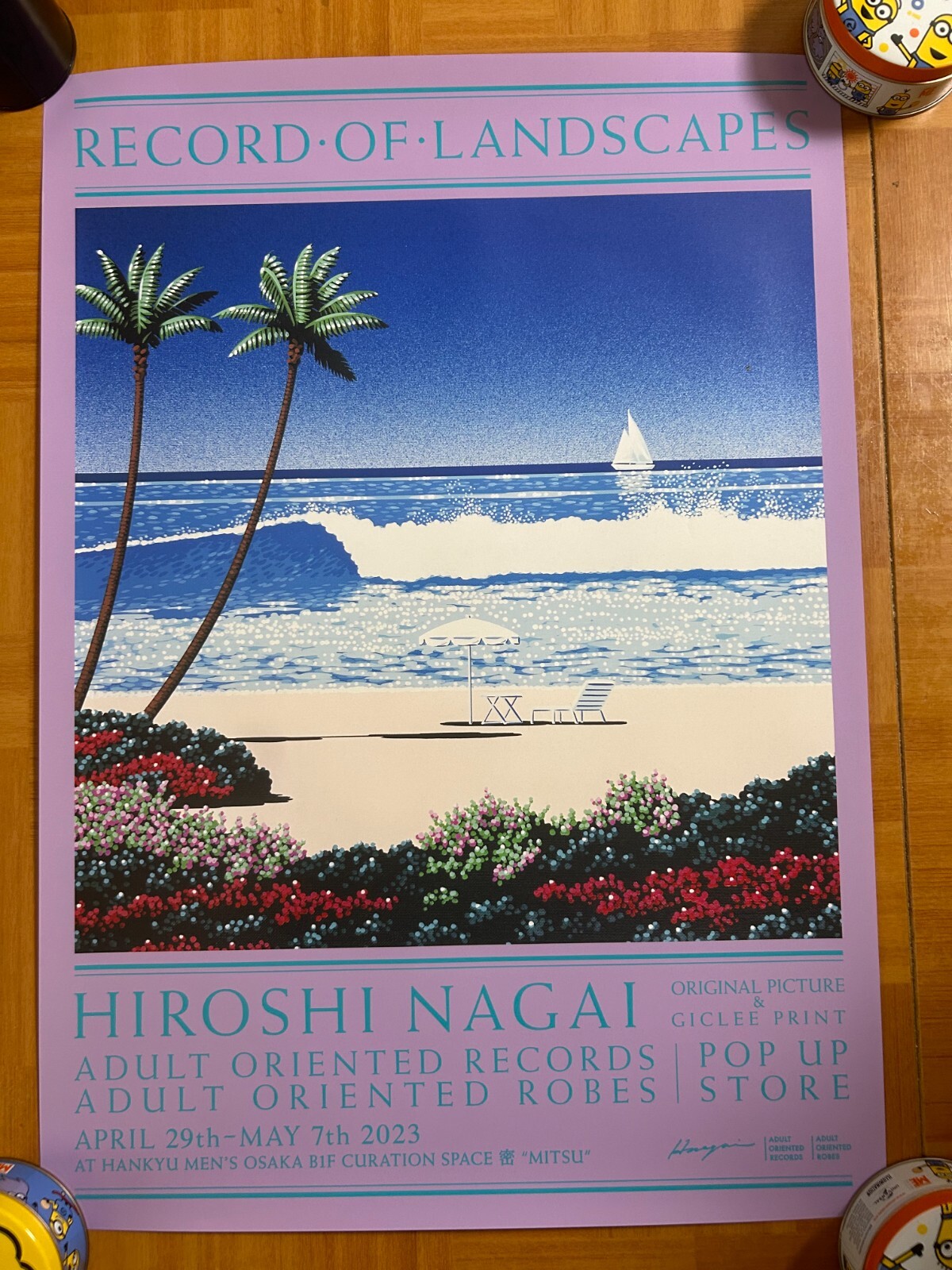 タワーレコード ミニブランケット HIROSHI NAGAI HIROSHI NAGAI