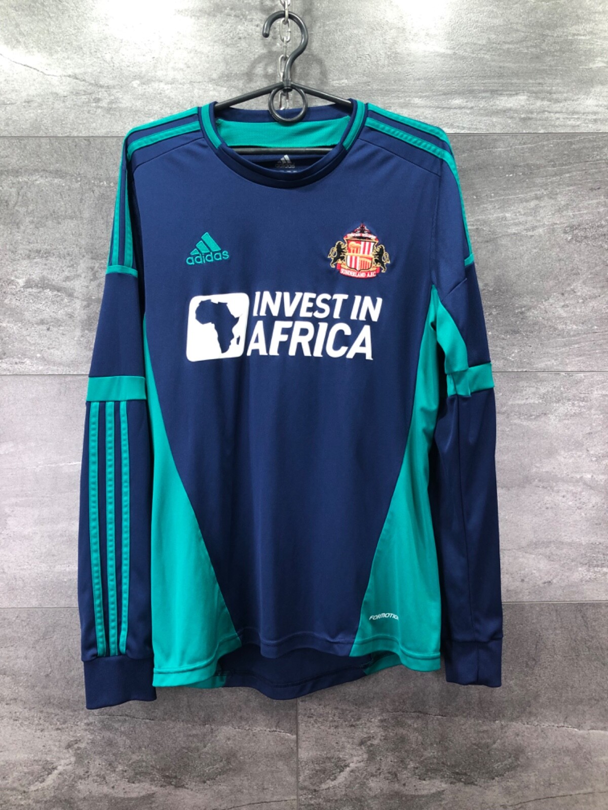 Sunderland AFC Long Sleeve Jersey 2012-13 Shirt Away Men Invest In