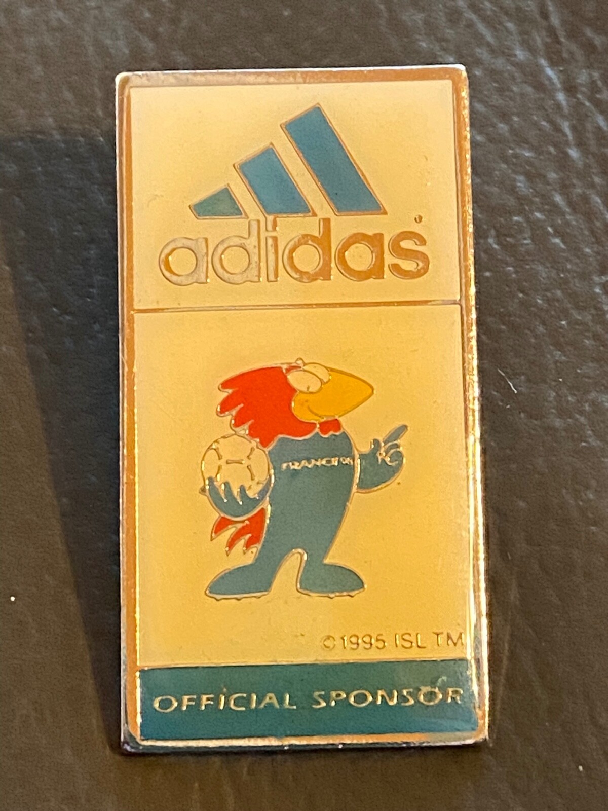 FRANCE 1998 WORLD CUP SOCCER - ADIDAS MASCOT PIN | eBay
