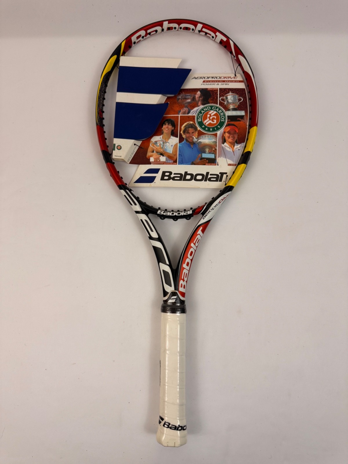 NEW Babolat Aeropro Drive 2013 French Open, 4 5/8 | eBay