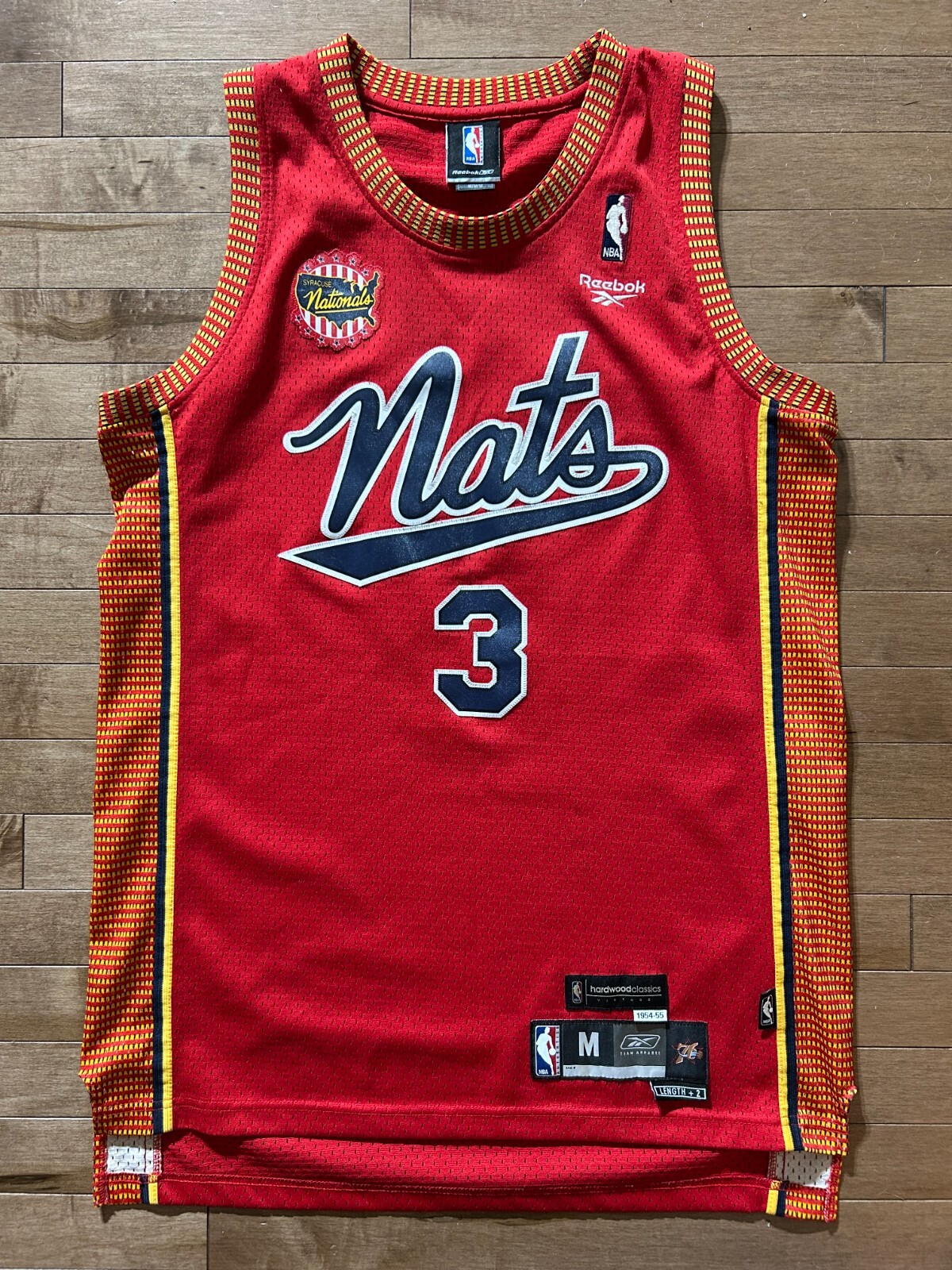 Allen Iverson Philadelphia 76ers Reebok Swingman Men's M Throwback