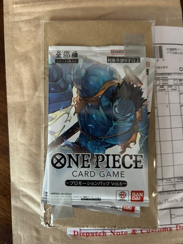 1 Pack Promotion Pack Vol.6 2024 Japanese ONE PIECE Card Game