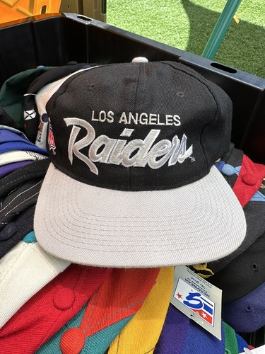 Vintage LA Raiders Sport Specialties Proline Snapback Script Hat