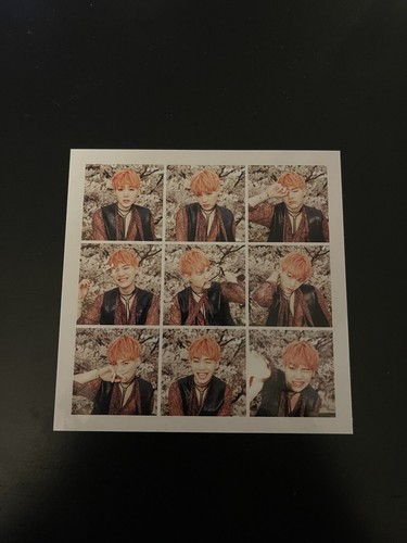 BTS SUGA HYYH pt.1 Official Photocard 花様年華 In The Mood For