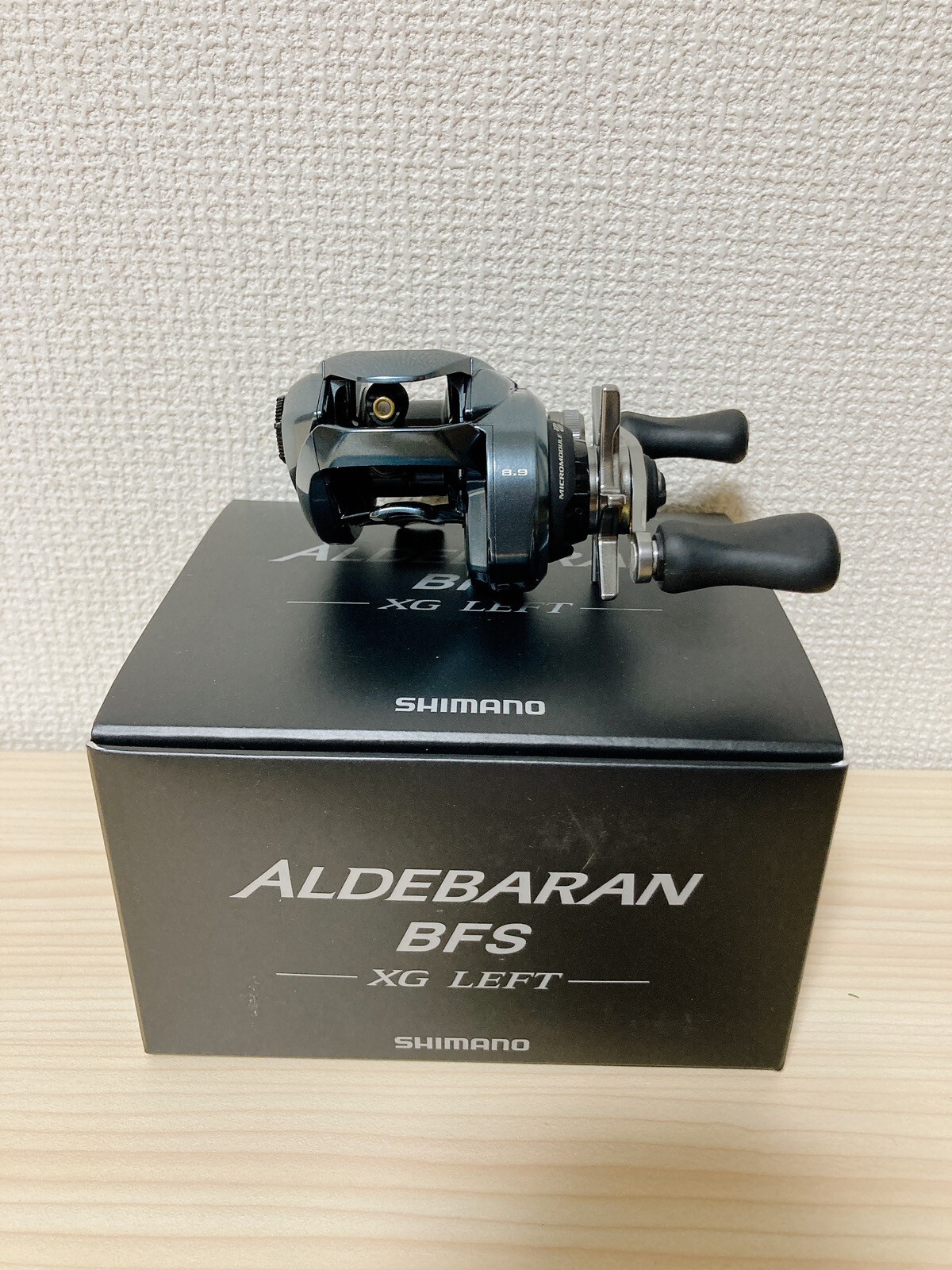 Baitcasting Reel 22 ALDEBARAN BFS XG LEFT Gear Ratio 8.9:1 IN BOX